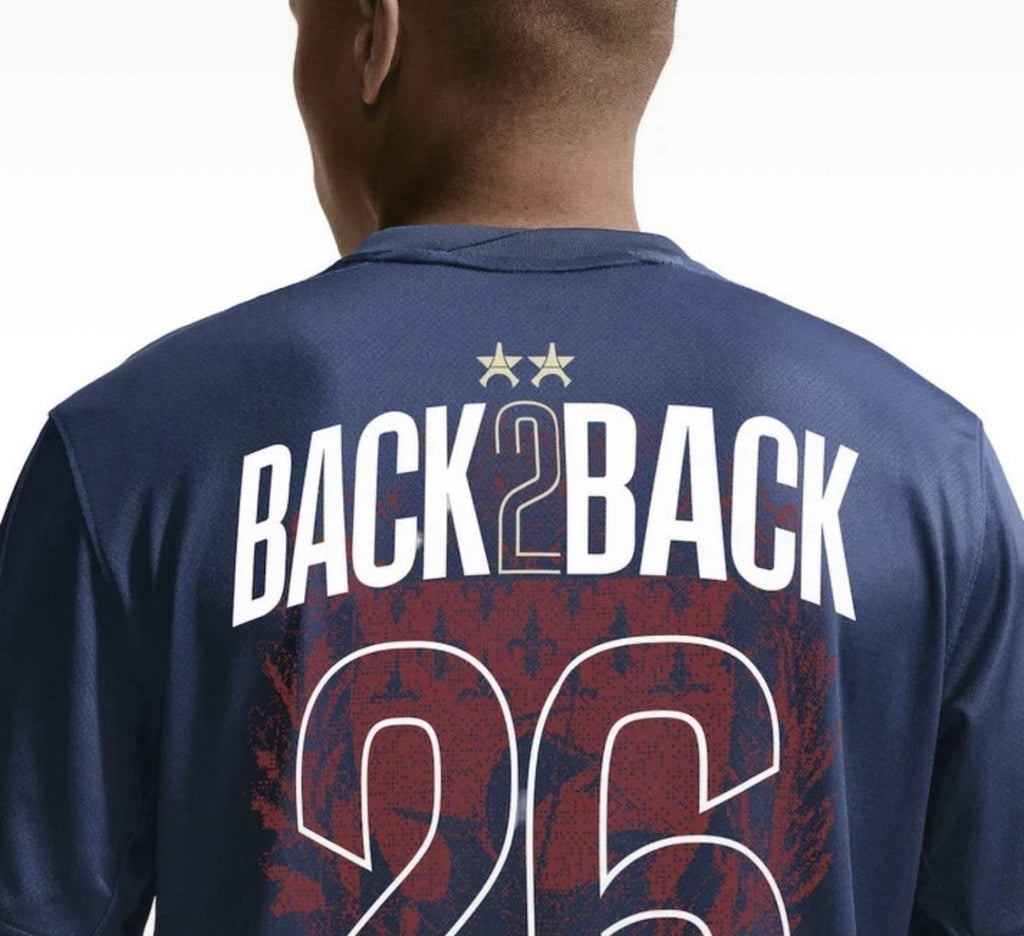 MAILLOT PSG BACK TO BACK
