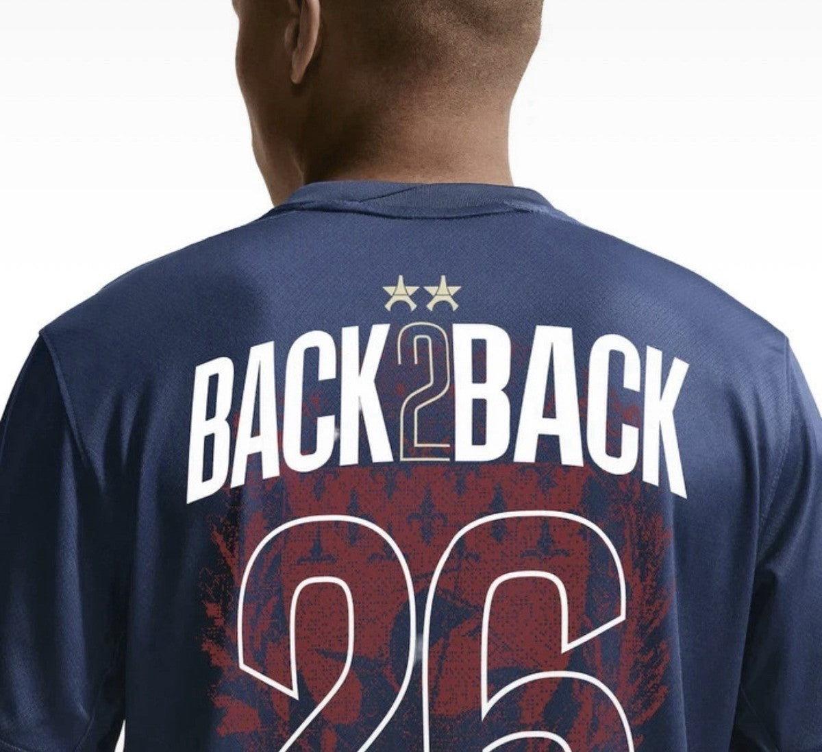 MAILLOT PSG BACK TO BACK